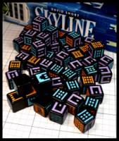 Dice : Dice - Game Dice - Skyline by Tasty Minstrel Games  - JA Collection Feb 2024